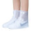 Surchaussures imperméables en silicone blanc XXL 5