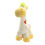 Pluche giraf, geel, 33 cm 5