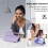 Purple RFID-blocking wallet case for Samsung Galaxy S21 5G 3