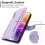 Purple RFID-blocking wallet case for Samsung Galaxy S21 5G 7