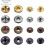 Kit di bottoni a pressione con pinze e attrezzi, 100 set, 12,5 mm 2