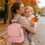 Breast Milk Storage Bag Pink Double-Layer Portable 8