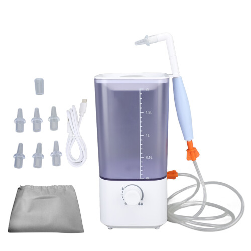 Kit de seau à lavement électrique 2000 ml – Système d'hydrothérapie réutilisable pour utilisation domestique 1