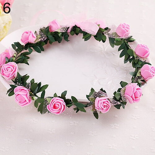 Tiara de rosas para casamentos e festas 1
