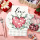 Valentine's Kitchen Towels Absorbent Heart Print 2-Pack 5