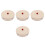 4Stk Wiederverwendbare Snackboxen Beige, Mit Deckel Für Snacks 4