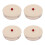 4Stk Wiederverwendbare Snackboxen Beige, Mit Deckel Für Snacks 5