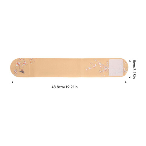 2 Pcs Neck Wrinkle Patches - Yellow, 48.8cm x 8cm 1