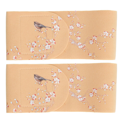 2 Pcs Neck Wrinkle Patches - Yellow, 48.8cm x 8cm 2