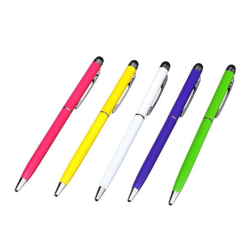 Stylus Pen Universal Compatibility High-Performance Dual-Function Stylus with Ballpoint Pen Sensitive, Anti-scratch, Fingerprint-proof for iPad 2