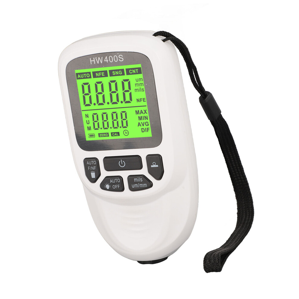 Professional Coating Thickness Gauge 3 Units, 0-2000Um, White 5081387326131