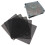 80mm Dust Filter for Computer Cooler Fan [5 Packs ] PC Fan Frame Dust Mesh 2