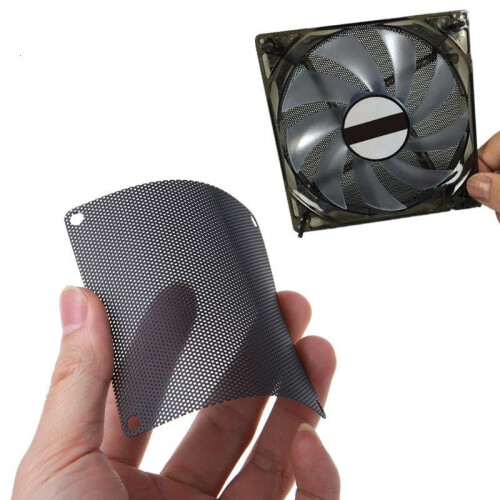 80mm Dust Filter for Computer Cooler Fan [5 Packs ] PC Fan Frame Dust Mesh 2