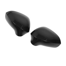 Rückspiegelabdeckungsset 2 Stück Carbon-Look für Seat Leon Ibiza Staubdicht