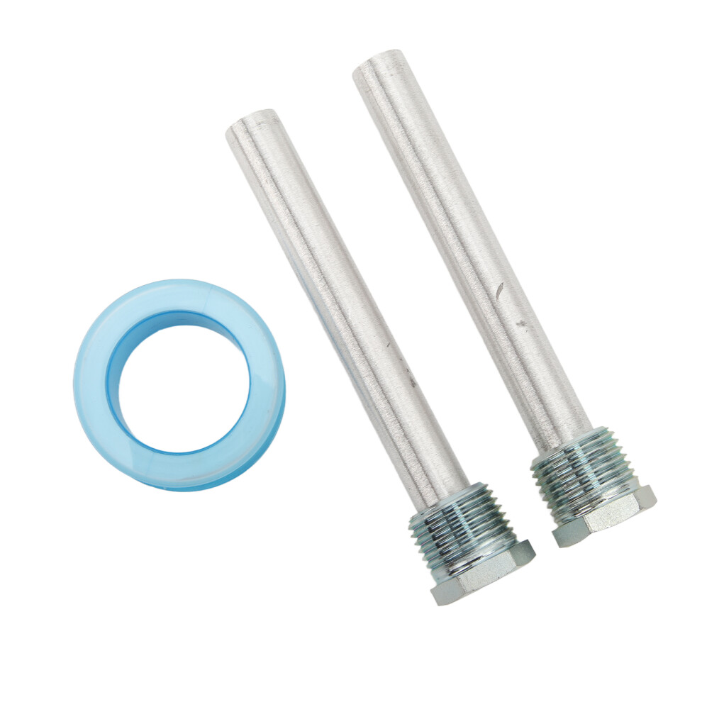 2Pcs Anode Rod Set Zinc Magnesium 1/2In Npt For Rv Hot Water Heaters Blue 7681387326193