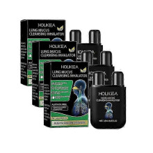 (3PCS) 1-5x Lungenmucus Reinigungsinhalator, KräUter Lungenreiniger Inhalator
