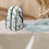 Steamer Oganizer Green Leaf Pattern Universal for Most Irons Compatible with Full-Size Irons and Accessories, Case Only 3