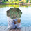 Ανθεκτική κατασκευή, πτυσσόμενο καπέλο ομπρέλας με σχέδιο καμουφλάζ για ελαφριά 6