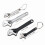 Mini Wrench Tool Keychain,Tiny Spanner Nut Wrench Tool，Spanner Keyring Pendant,Keychain Creative Mini Adjustable Wrench Key Chain 2