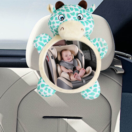 Stroller Rearview Mirror Compatible with Most Strollers 2