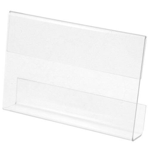 4Stk Robuster Acryl Kartenhalter Transparent Für Büroarbeitsplatz 1