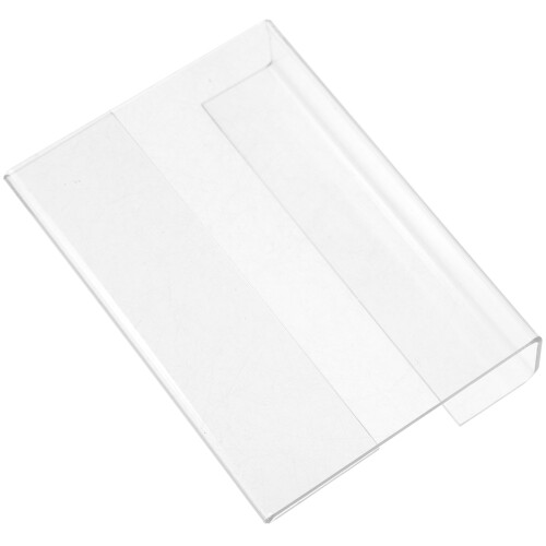 4Stk Robuster Acryl Kartenhalter Transparent Für Büroarbeitsplatz 2