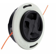 Ersättning för ogräsrensarhuvud för STIHL-modeller, hålstorlek 10 mm x 1 vänster, slitstarkt Autocut C26-2-trimmerhuvud i plast med 0,095 tums