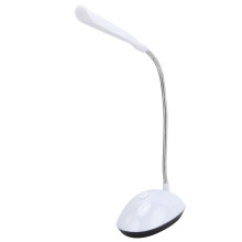Kids LED Bedside Reading Lamp 360 Adjustable White Plastic