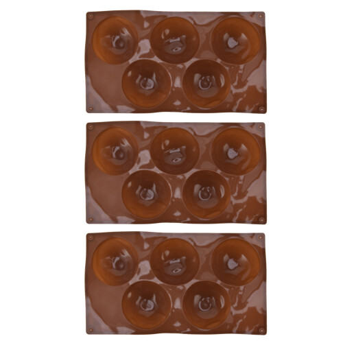 Food Grade Silicone Baking Mold5-Cavity