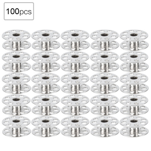 Stop Spinning Quickly Sewing Machine Bobbins Prevent Thread Tangling Front Loading Replacement Metal Bobbins Polished Smooth Surface Rust Proof
