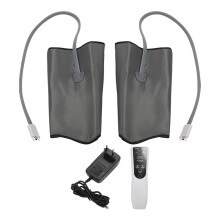 Kuitwrap voor verlichting van zwelling en pijn met luchtcompressietherapie, verwarmde beenmassager met instelbare intensiteit, selecteerbare standen