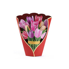 Personalizable Note Cards, Handcrafted Paper Bouquets For Making Every Moment Memorable (Multicolor, 24.5X29Cm)