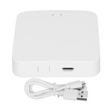 Smart Home Bridge Gateway With Zigbee3.0Bluetooth Mesh And Wifi Multi Protocol Communication Gateway App Remote Control Compatible With Alexa