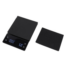 Espresso Brewing Scale Digital Precision Coffee Pour Over French Press Scale Timer Countdown Touch Screen Accurate0.1G Measurement Multiple Units