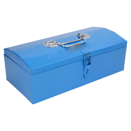 Large Iron Tool Box Storage Case – Portable, Rust-Resistant, 13.98x6.69x4.72in 2