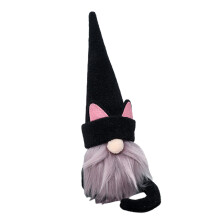 Katzen-Gnom-Deko, perfektes Halloween-Geschenk, dekorativ für Schreibtisch, Sofa, Bücherregal, Esszimmertisch, Nachttisch, verleiht dem Zuhause