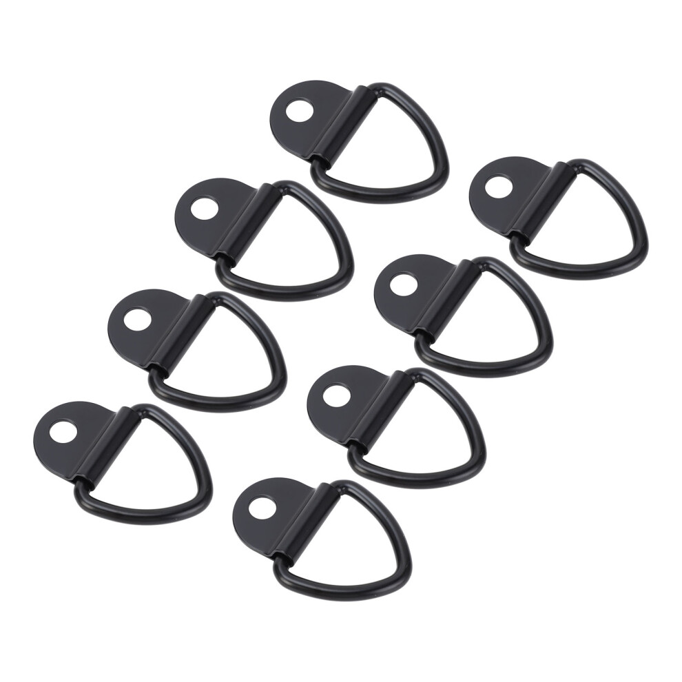 8Pcs Heavy Duty Steel V Ring Tie Down Anchors, 3000Lbs Break Strength 9461387326908