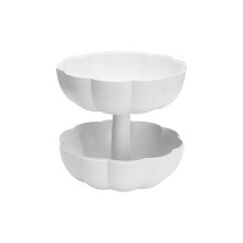 Double Layer Snack Serving Container, Easy Clean Multipurpose Candy Bowl For Various Snacks And Occasions, Non-Toxic No Smell Strong Durable