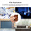 Wireless Vibration Reminder Kit, Remote Control Switch with Independent Output and Learning Code Functionality for Customizable Silent Alerts 8