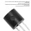 Programmable Digital Temperature Sensor Chip, High Precision Wide Range Sensor for Embedded Systems with Parasitic Power Mode and Alarm Threshold 7