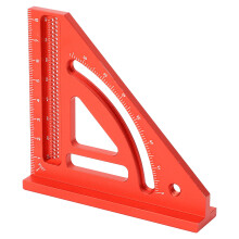 Aluminum Alloy Mini Carpenter Square—Accurate Triangular Ruler Tool