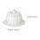 1Set White Ceramic Pumpkin Bowl with Lid Multi-Use Soup Stew Container 2