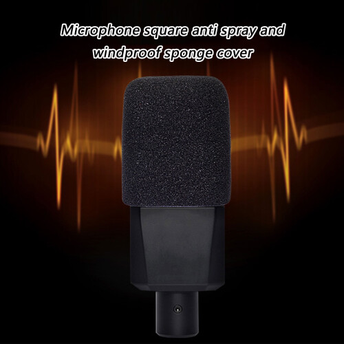 Strong Microphone Cover Thick Microphone Wind defender Screen Sponge Windscreen Upgrades for Wind & Sound Reduction 1