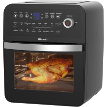 EMtronics Retro Air Fryer Oven Combi, Rotisserie and Grill, Large Family Size 12L with 16 Pre