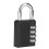 Sturdy Construction Waterproof Anti Rust4Digit Combination Lock Resettable Combination High Security Durable Material Easy Operation Outdoor Use 2
