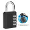 Sturdy Construction Waterproof Anti Rust4Digit Combination Lock Resettable Combination High Security Durable Material Easy Operation Outdoor Use 7