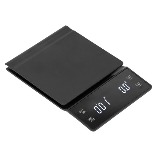 Digital Kitchen Scale For Coffee Brewing With Timer And Backlight Display High Accuracy0.1G Resolution Up To3000G Capacity Unit Conversion And Tare 2