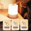 Veilleuse tactile rechargeable avec 3 modes et réglable 8