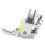 Industrial Sewing Machine Presser Foot Adjustable Rubber Roller For Thick Materials High Performance With Seamless Compatibility On Flat And Computer 3