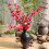 Μπουκέτο με άνθη δαμάσκηνου από τεχνητό μετάξι 1 τεμάχιο 3